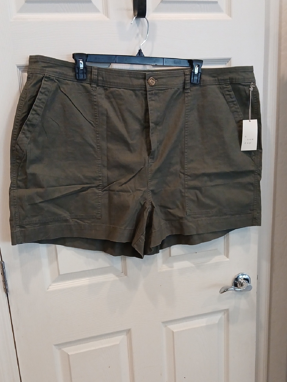 a new day Olive Green Utility Shorts